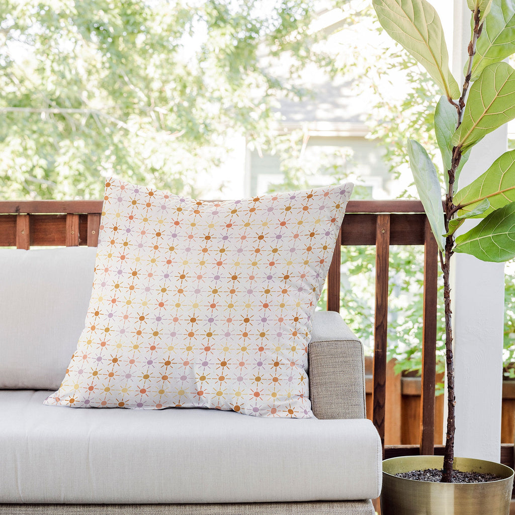 Rachel Szo Sunny Pattern Outdoor Throw Pillow