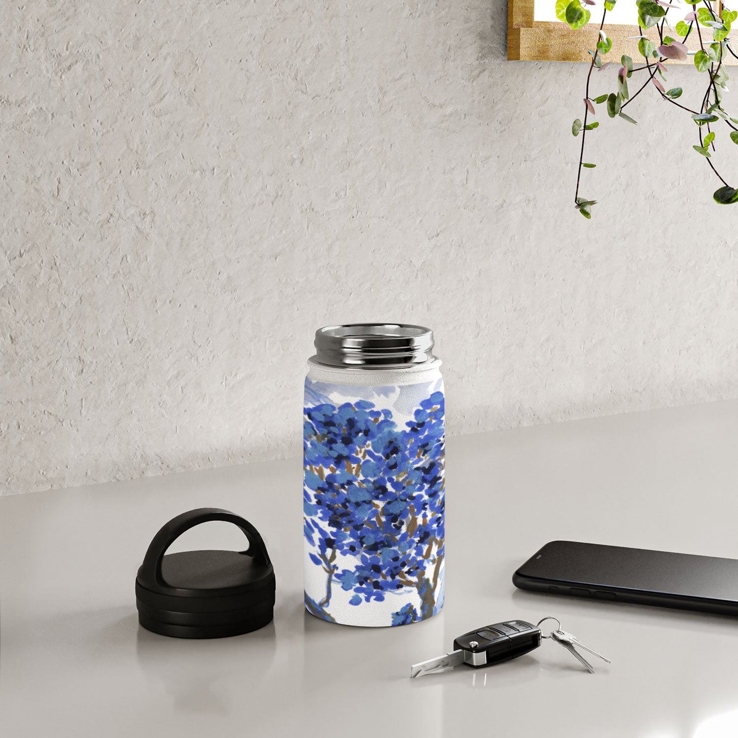 Rachelle Roberts Misty Blue Mountain Water Bottle
