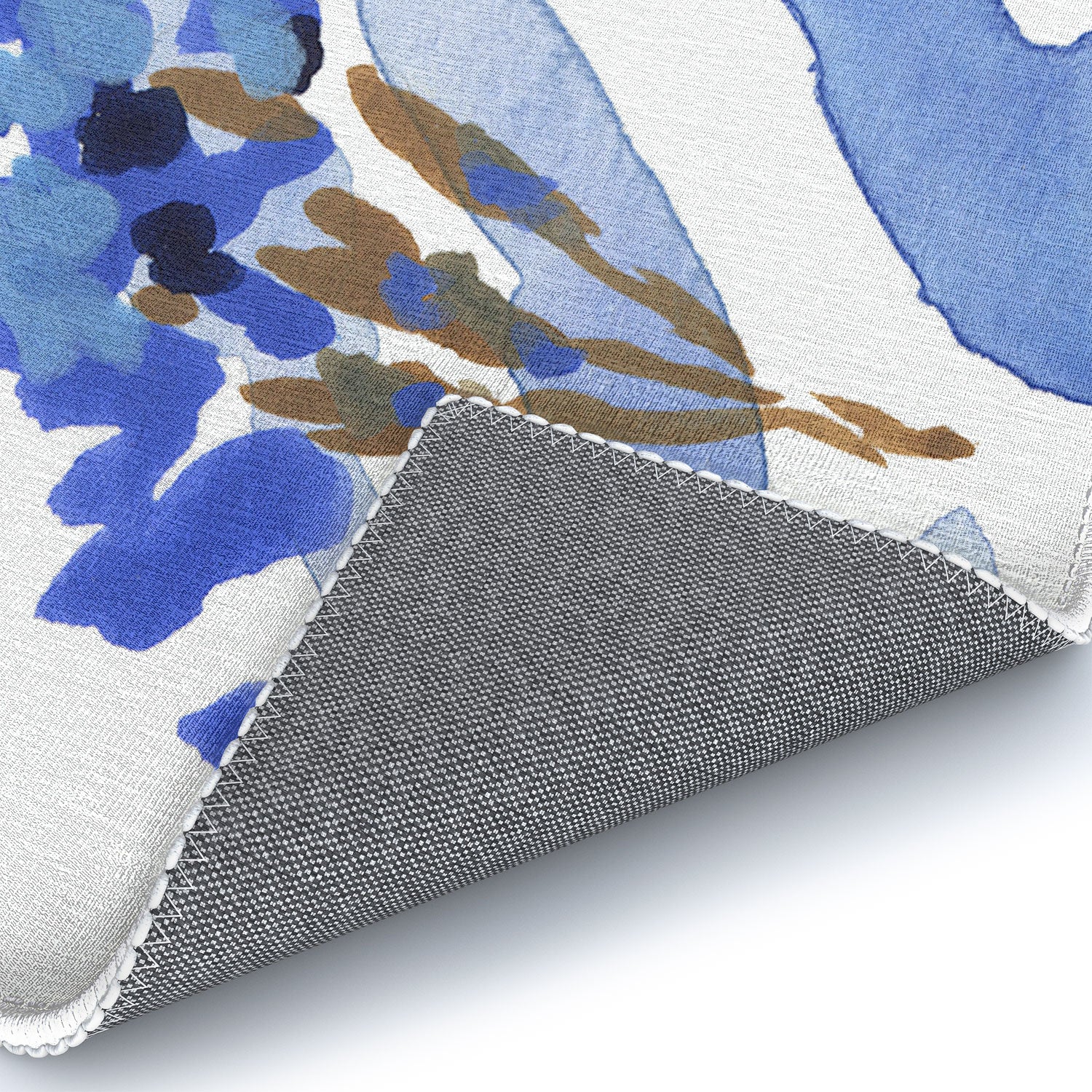 Rachelle Roberts Misty Blue Mountain Area Rug