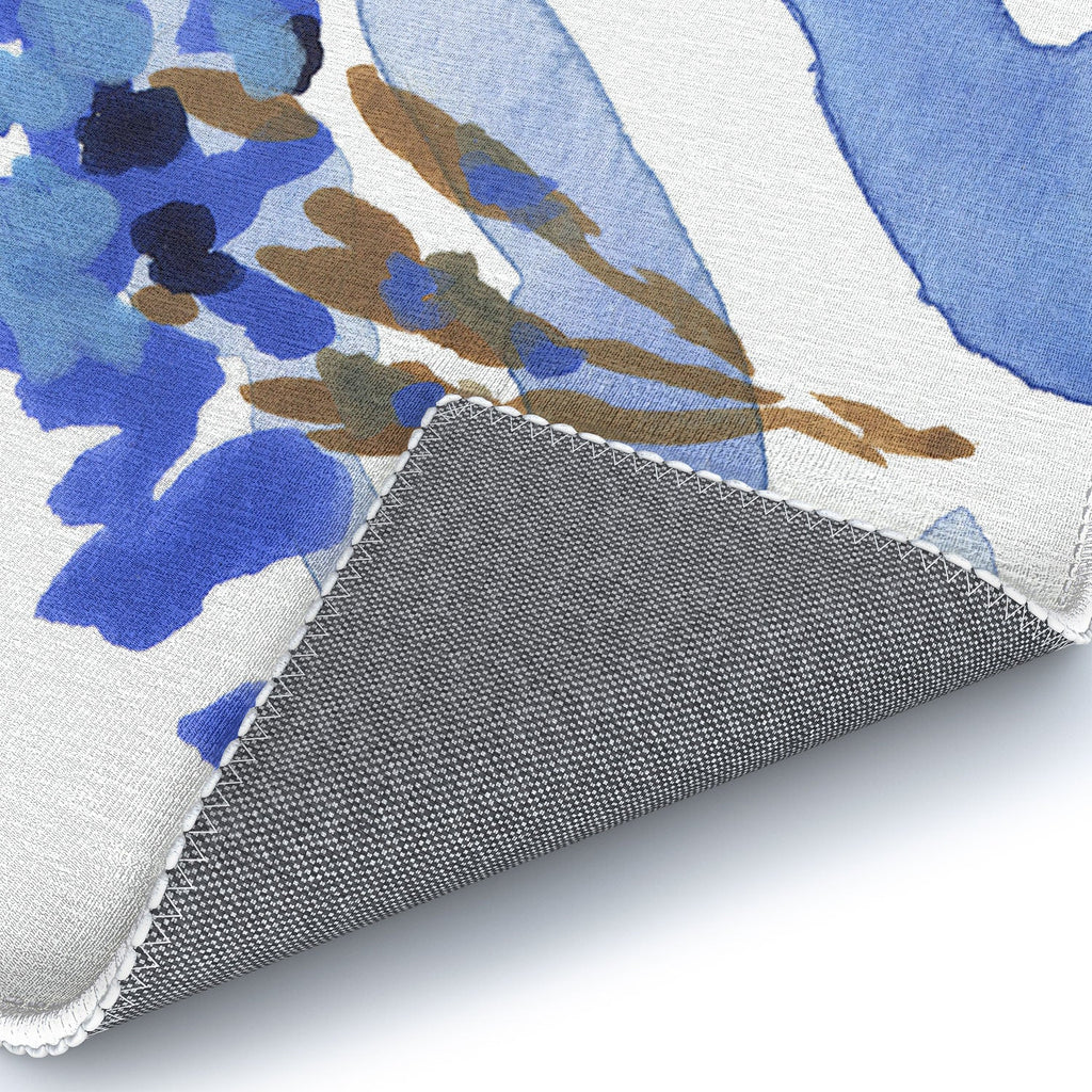 Rachelle Roberts Misty Blue Mountain Area Rug