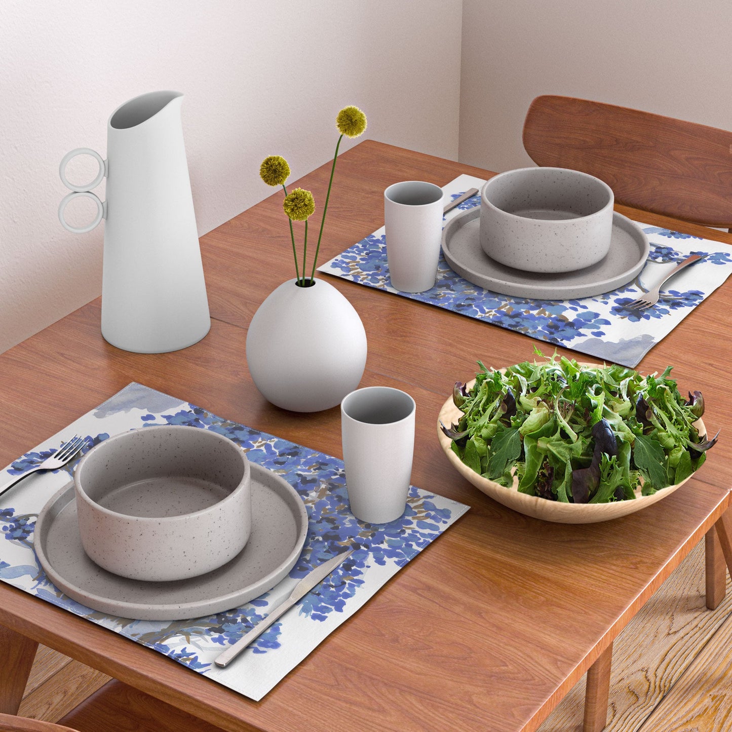 Rachelle Roberts Misty Blue Mountain Placemat