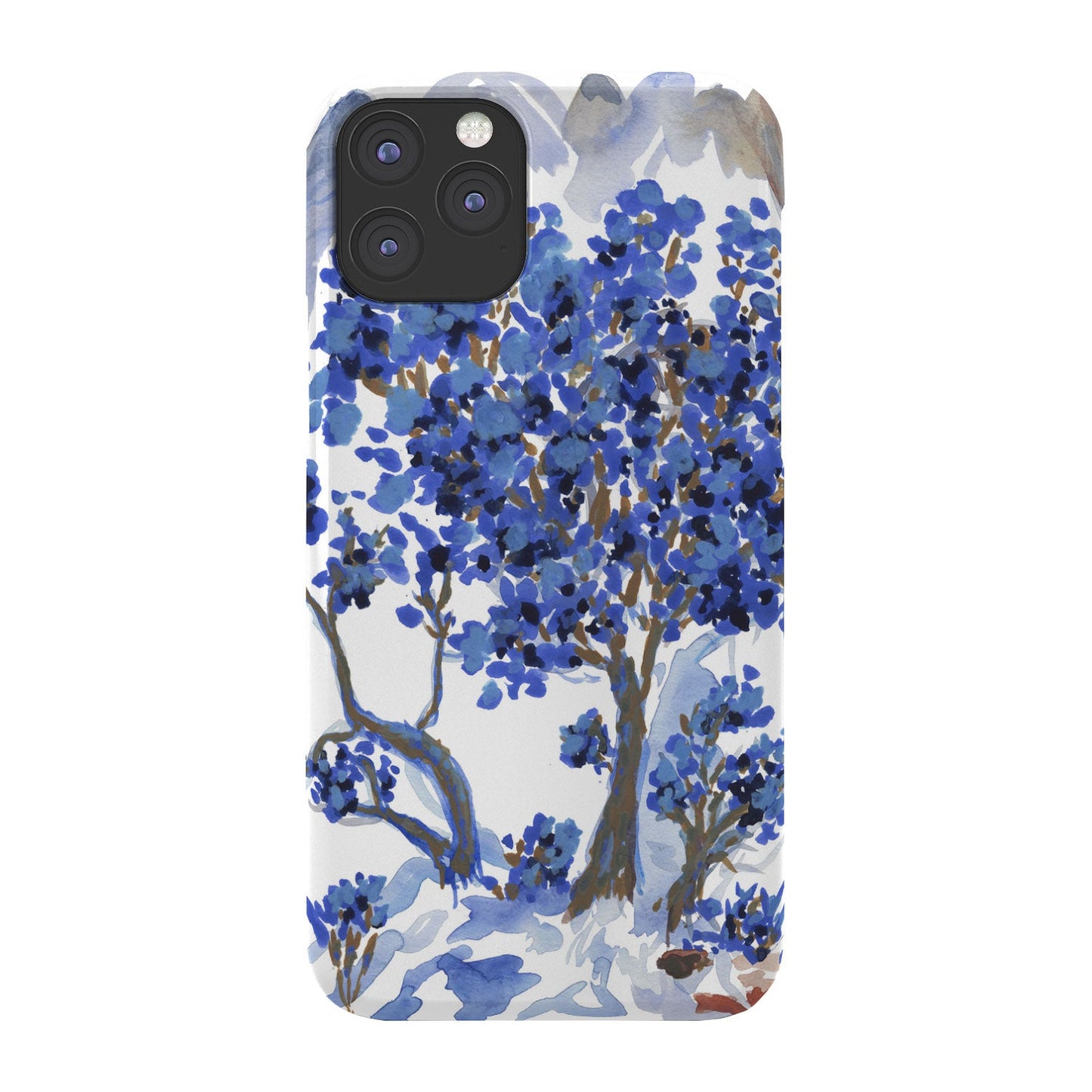 Rachelle Roberts Misty Blue Mountain Phone Case