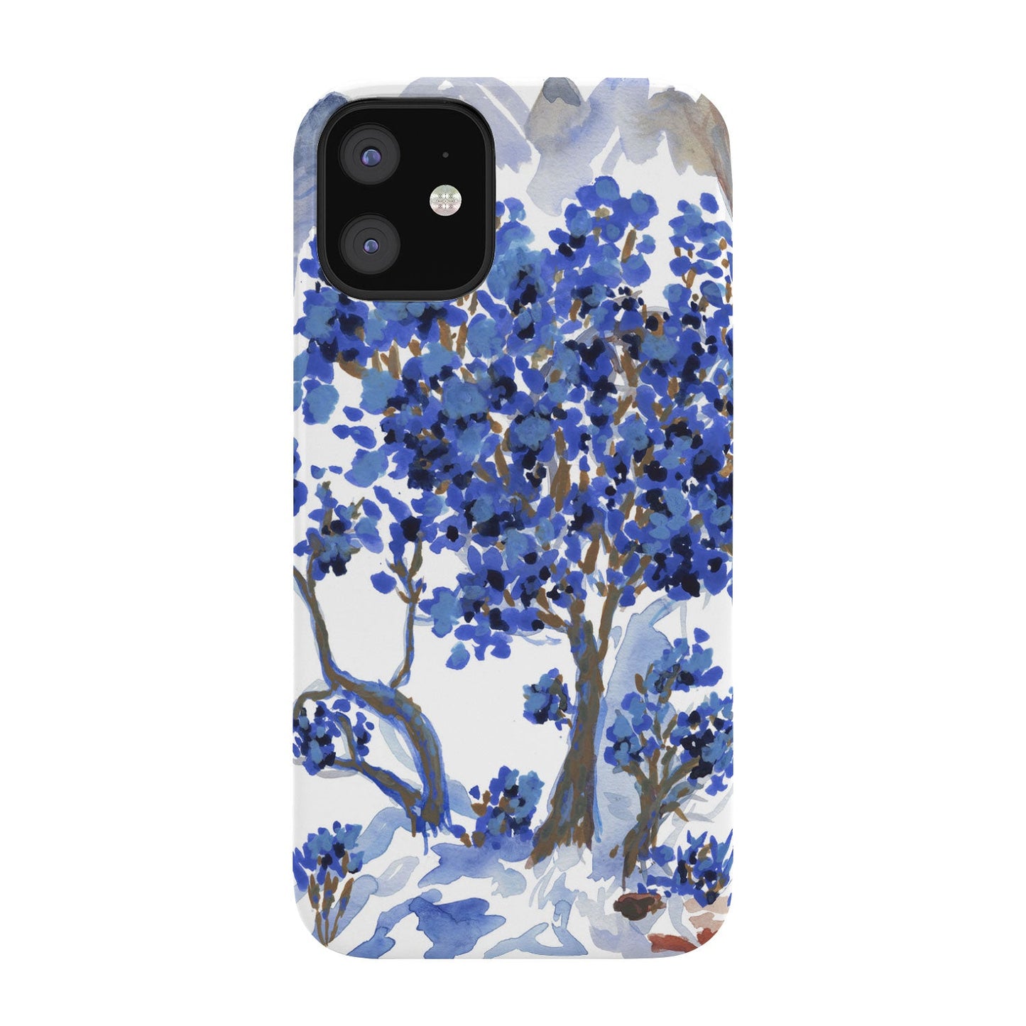 Rachelle Roberts Misty Blue Mountain Phone Case