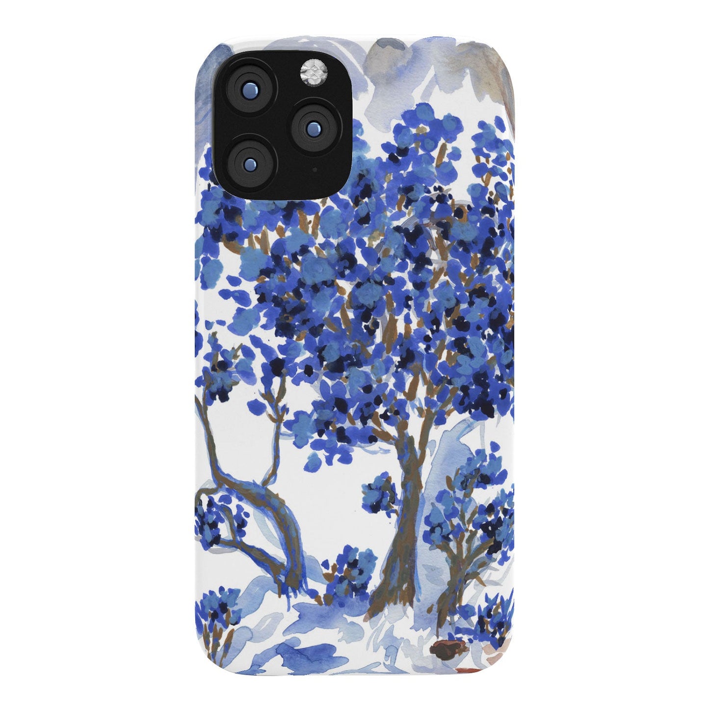 Rachelle Roberts Misty Blue Mountain Phone Case