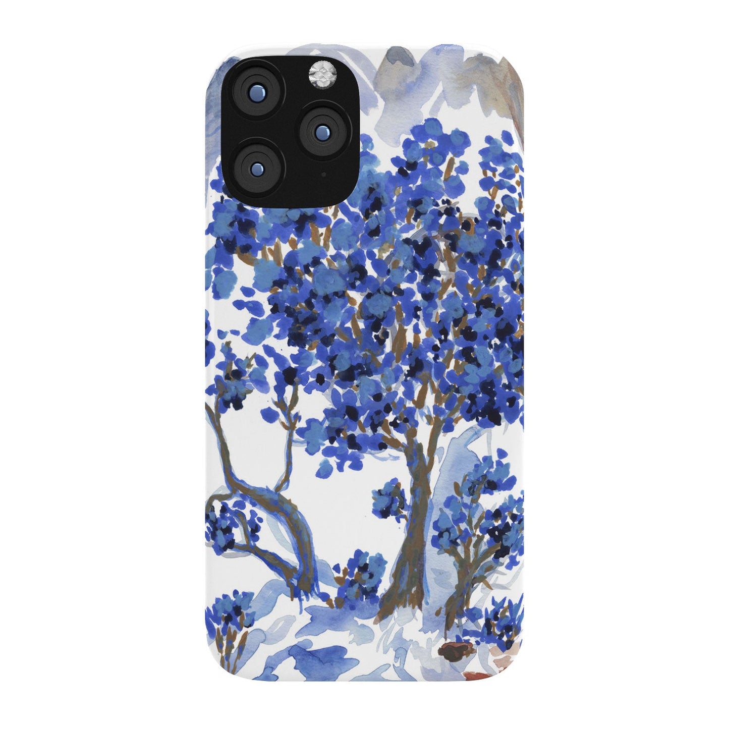 Rachelle Roberts Misty Blue Mountain Phone Case