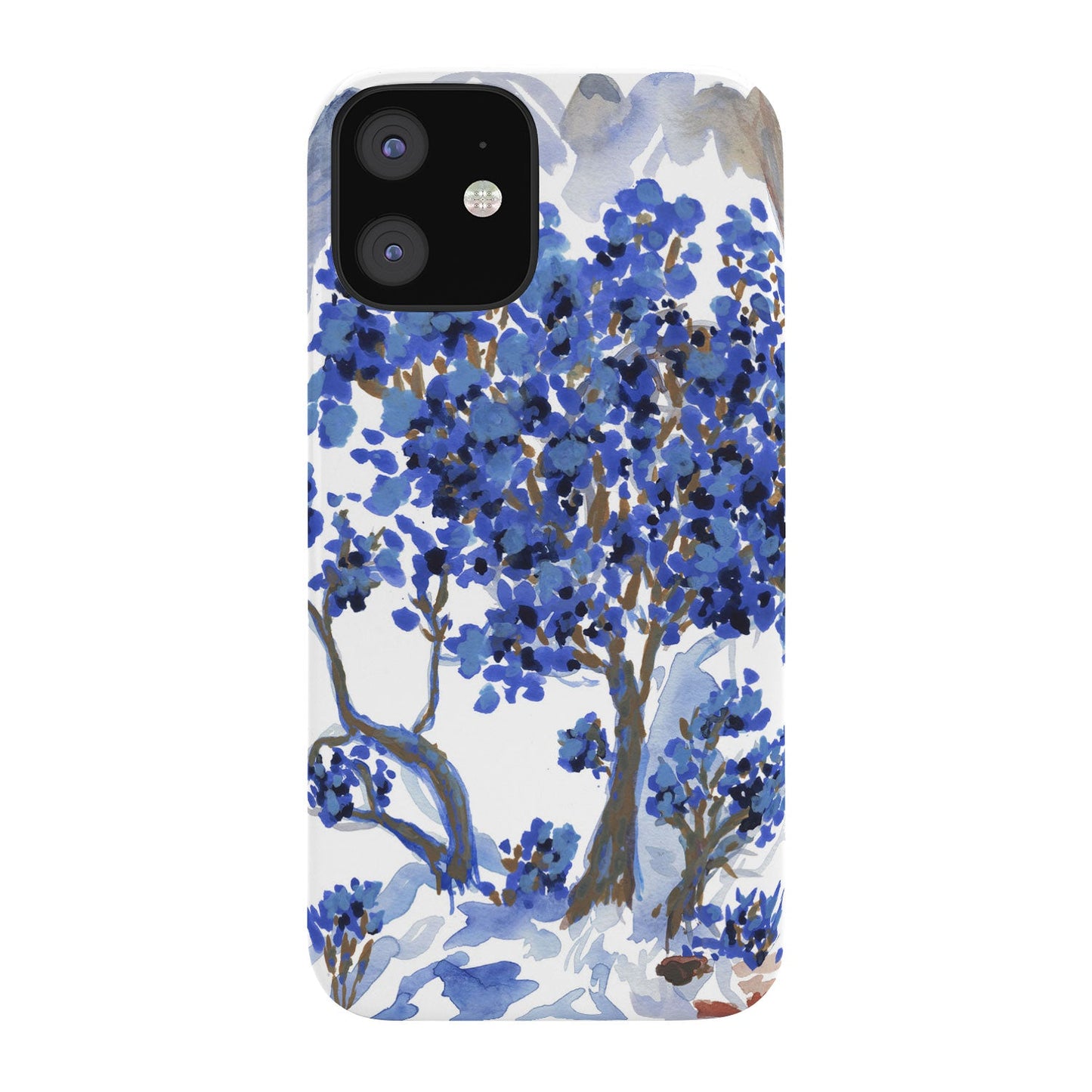 Rachelle Roberts Misty Blue Mountain Phone Case
