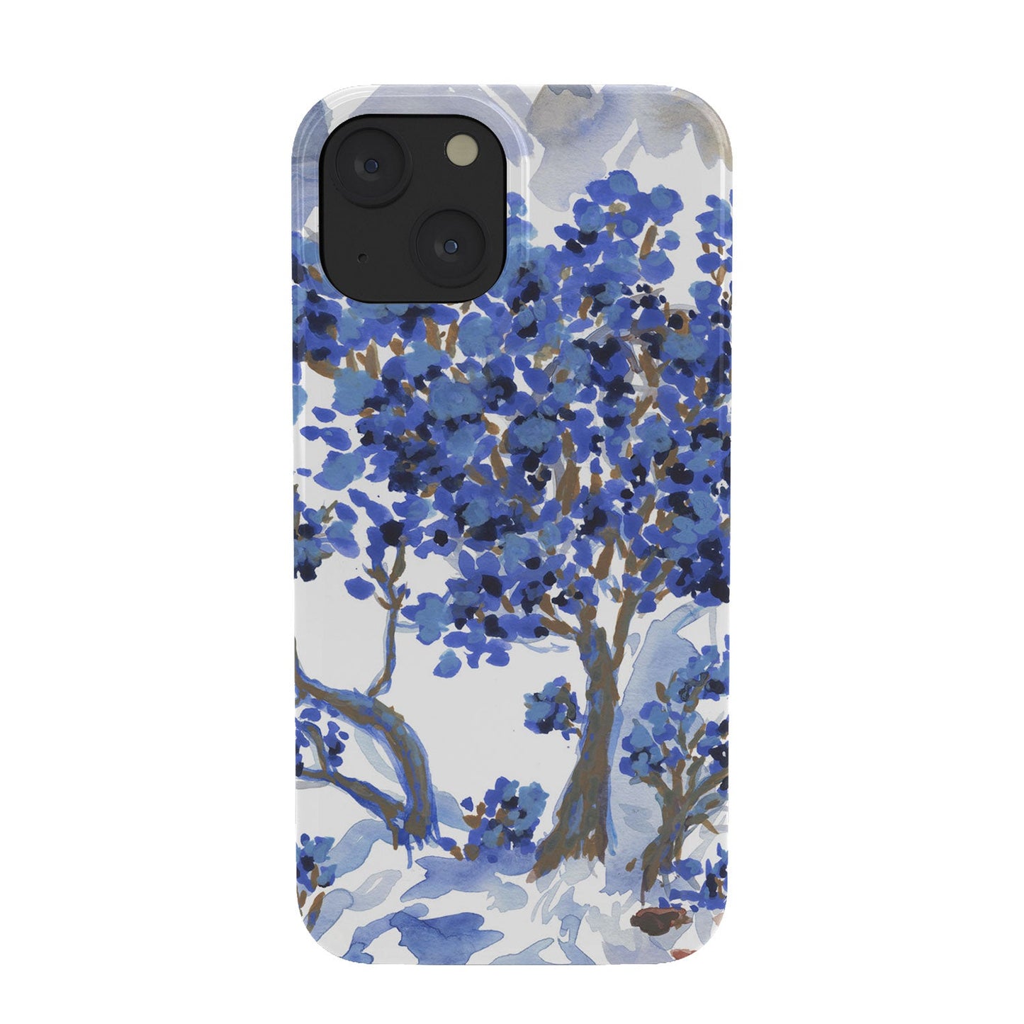 Rachelle Roberts Misty Blue Mountain Phone Case