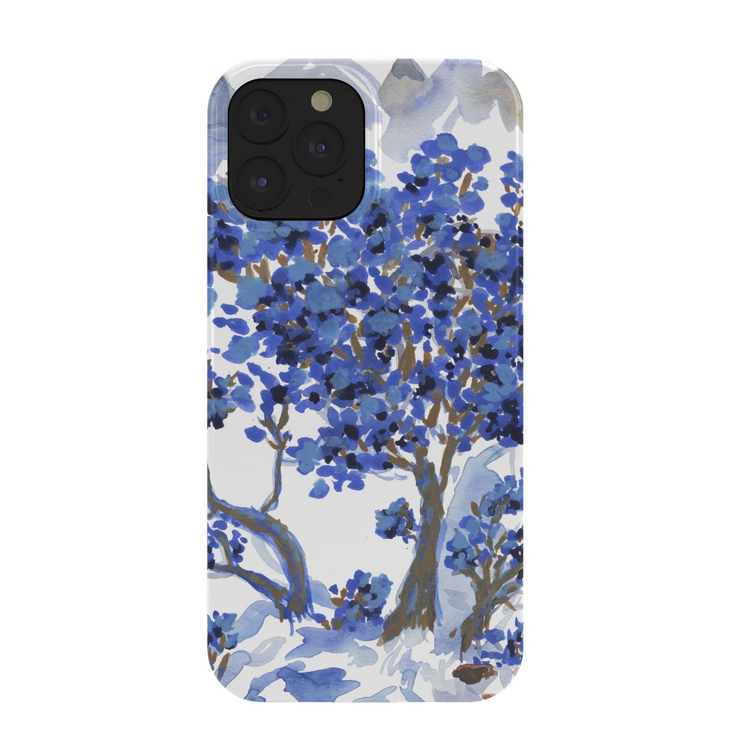 Rachelle Roberts Misty Blue Mountain Phone Case