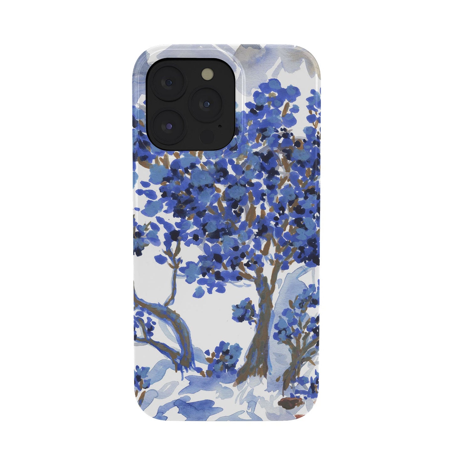 Rachelle Roberts Misty Blue Mountain Phone Case