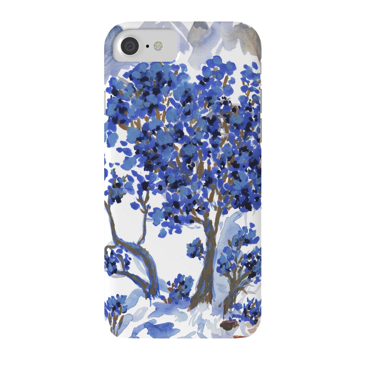 Rachelle Roberts Misty Blue Mountain Phone Case
