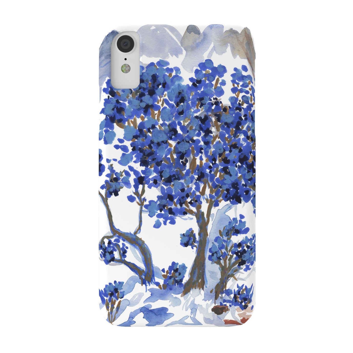 Rachelle Roberts Misty Blue Mountain Phone Case