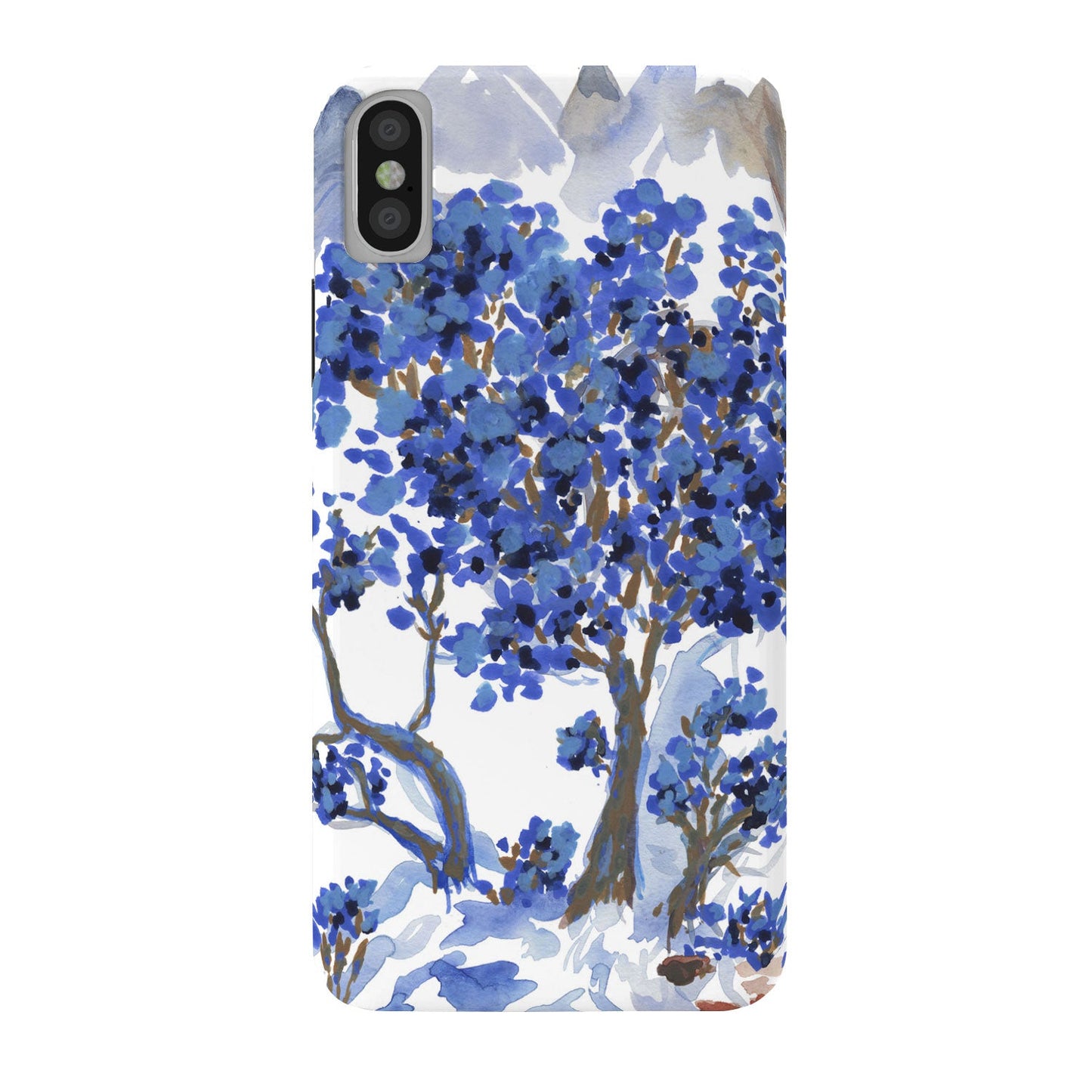 Rachelle Roberts Misty Blue Mountain Phone Case