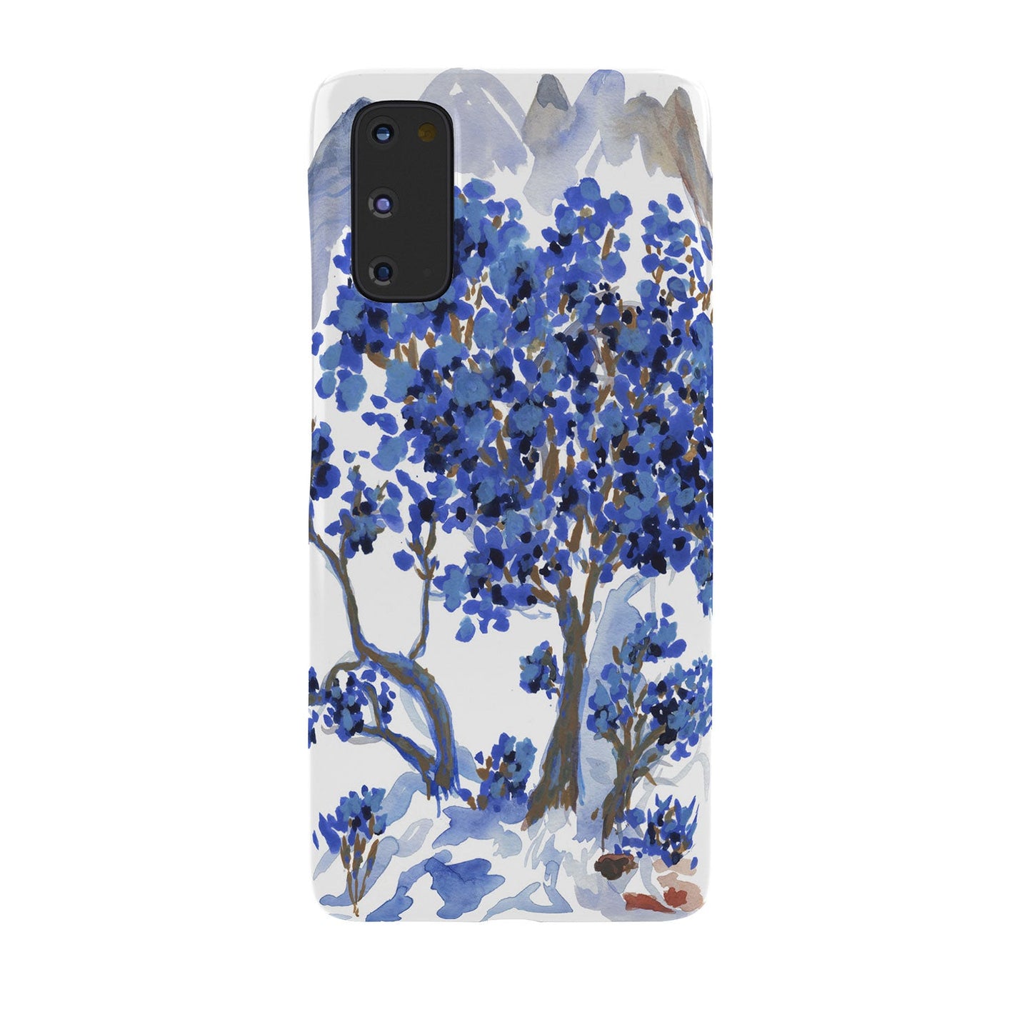 Rachelle Roberts Misty Blue Mountain Phone Case