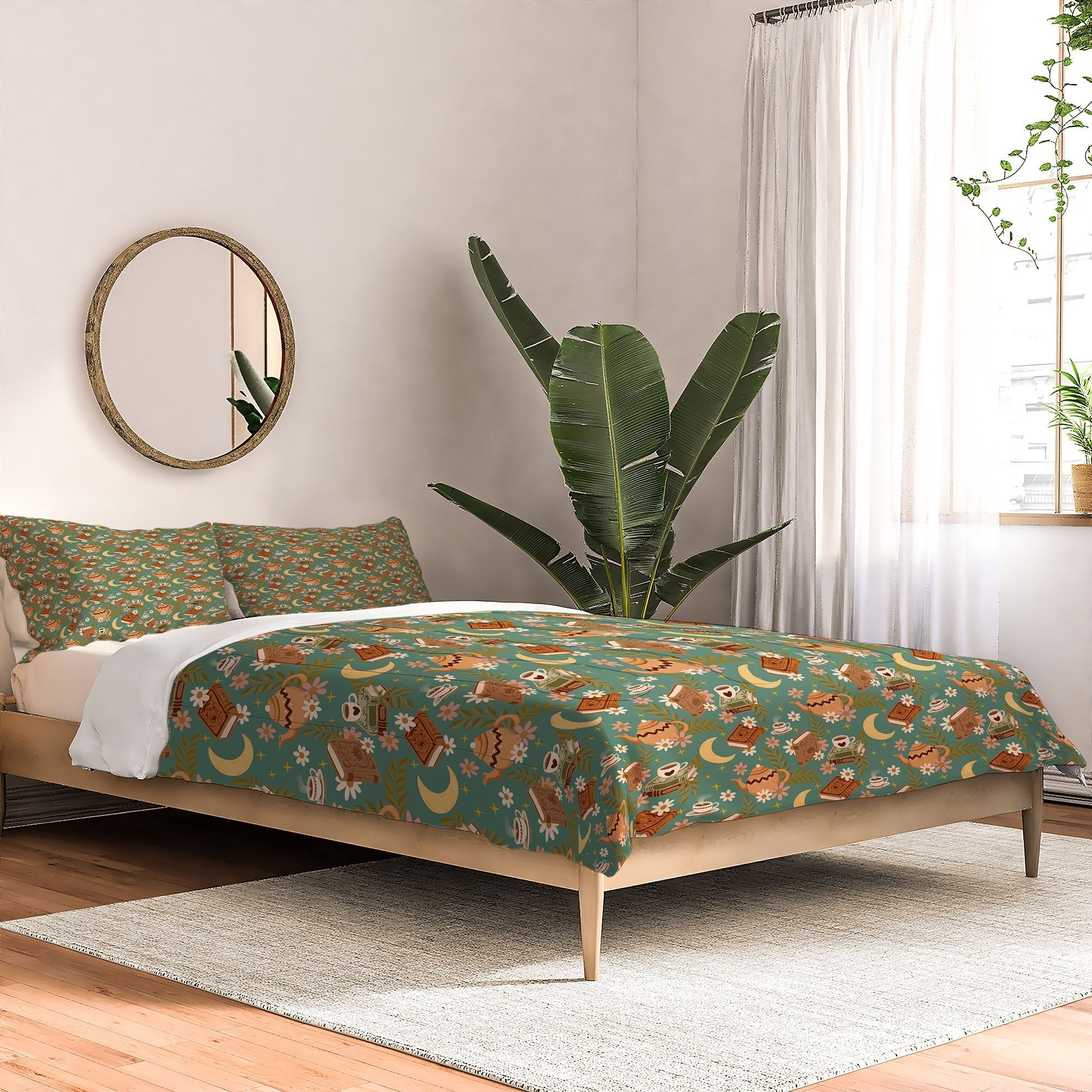 Avenie Moonlit Reading Nook I Comforter