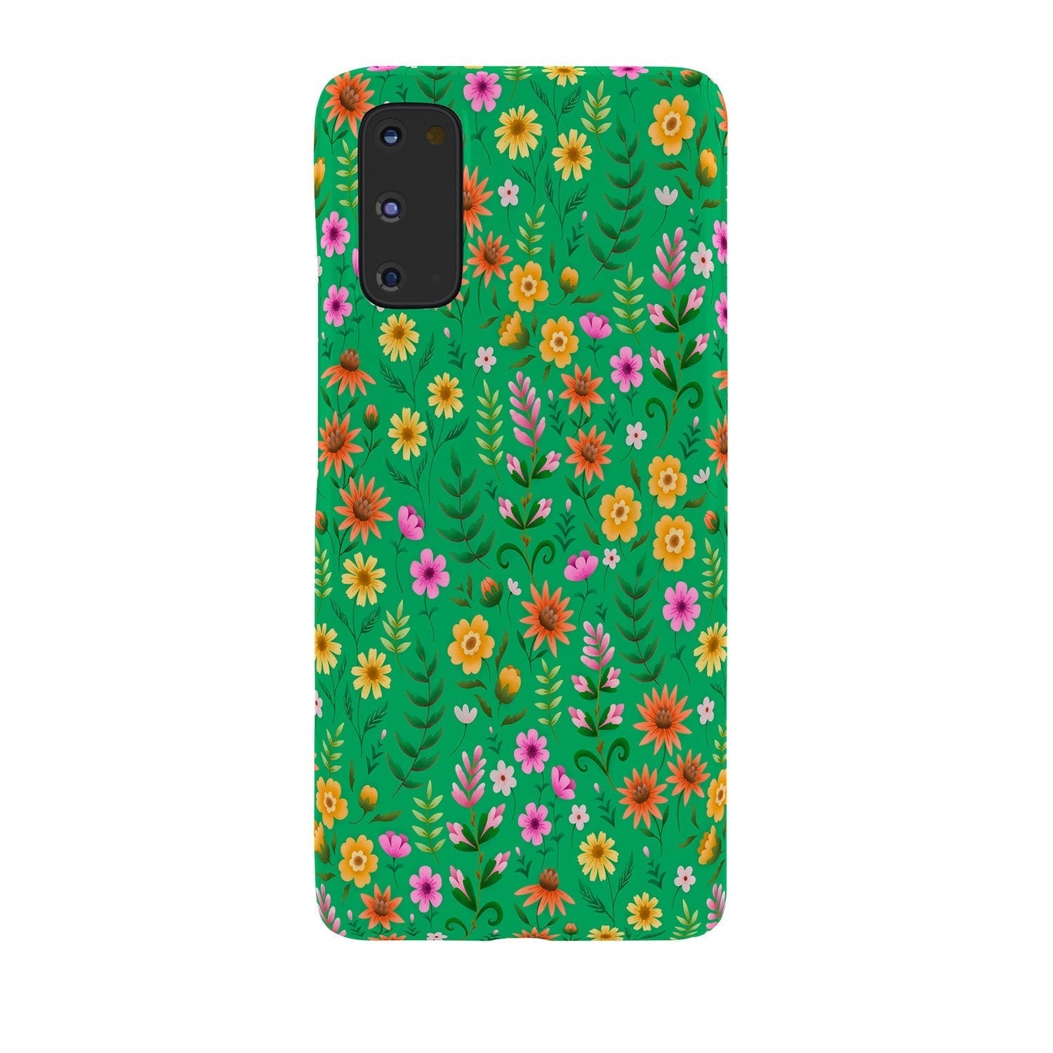 Pimlada Phuapradit Ditsy Spring Floral Green Phone Case