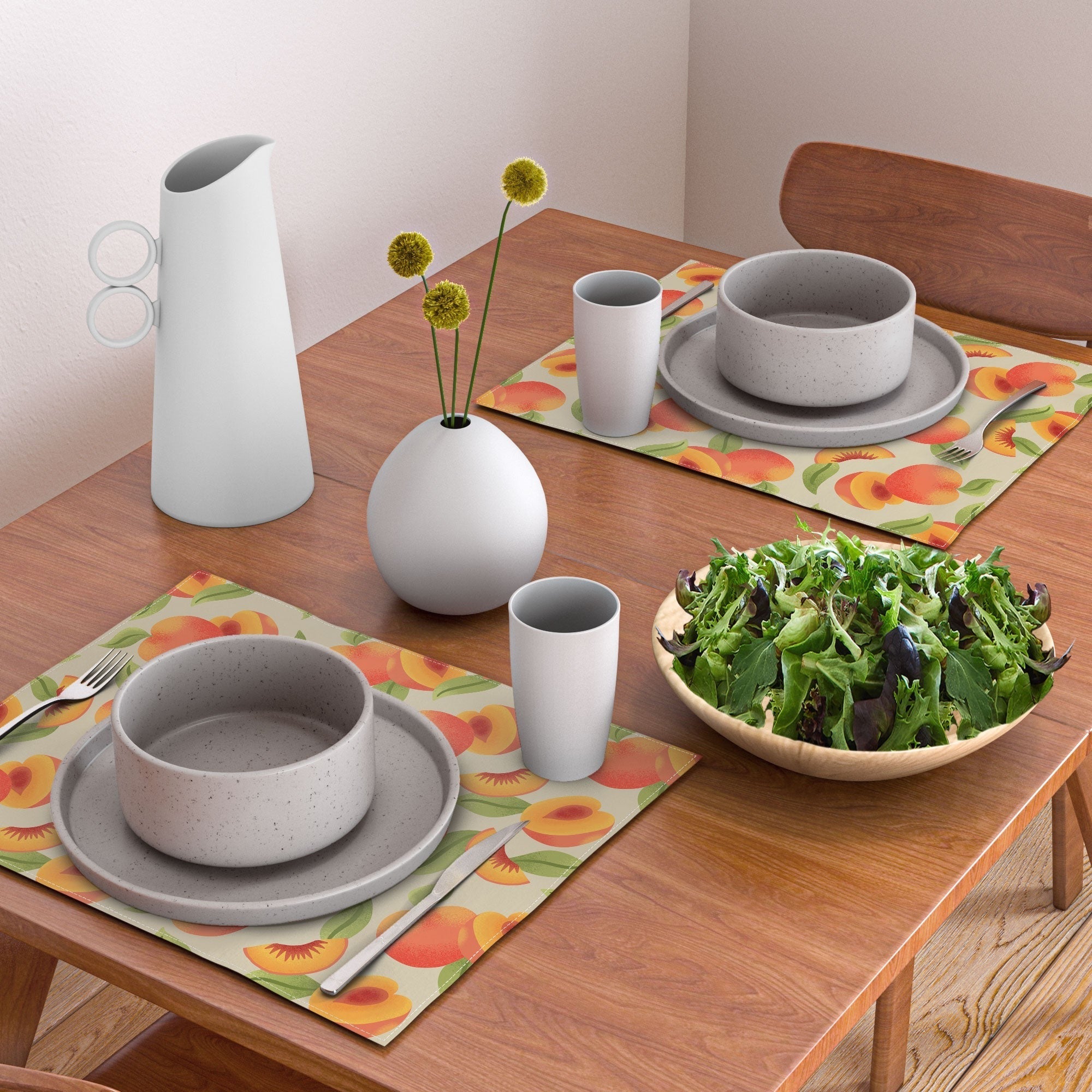 Jessica Molina Peach Pattern Placemat