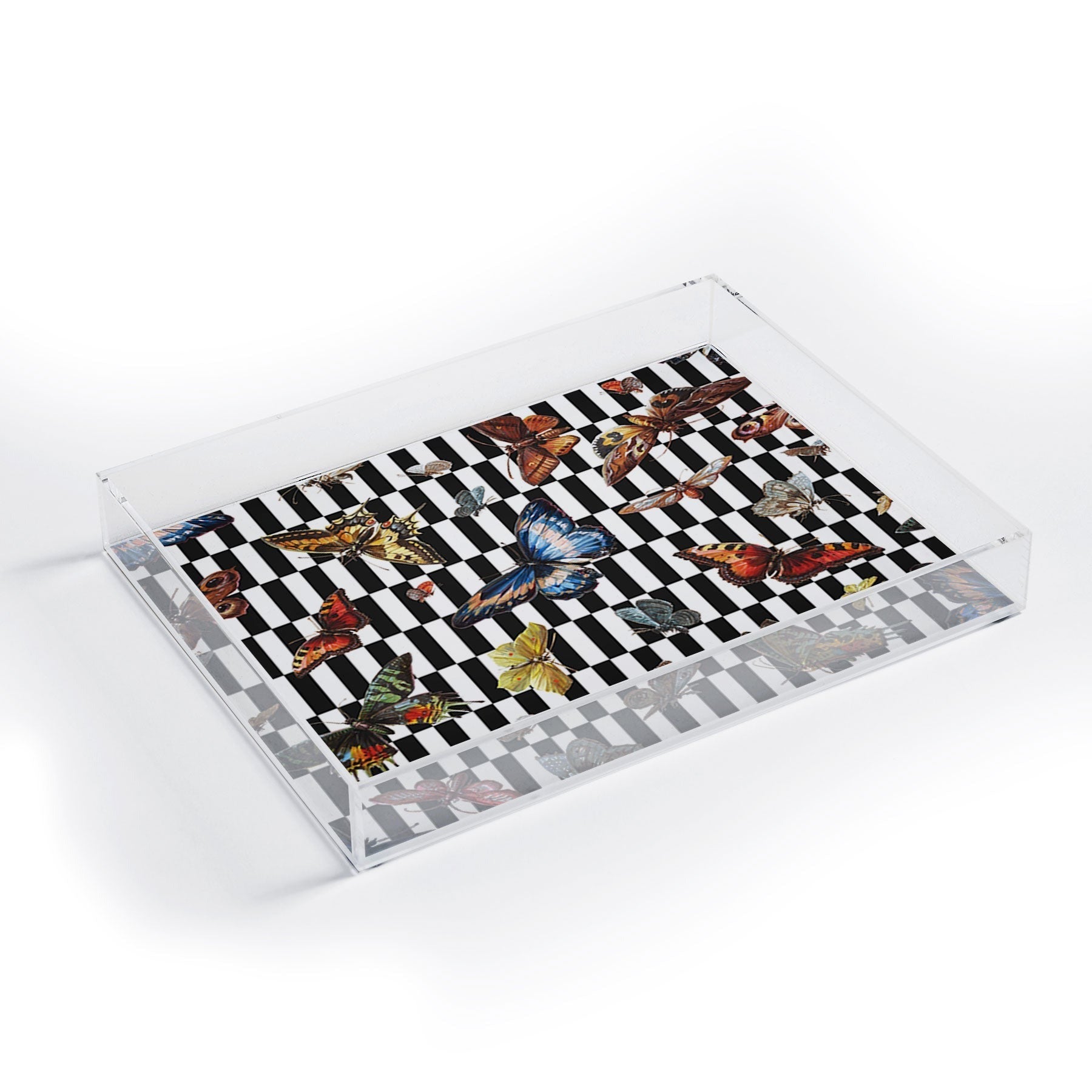 kikasworkshop Butterfly Ballet Acrylic Tray