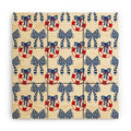 Design by Spark Nautical Christmas Bows Wood Wall Mural