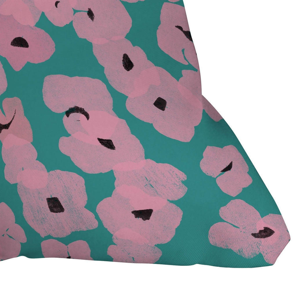 Garima Dhawan hydrangea 14 Outdoor Throw Pillow