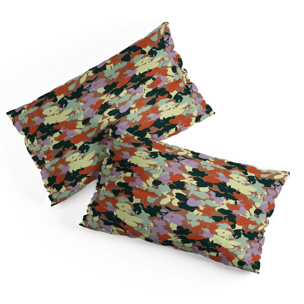 Marta Barragan Camarasa Retro Bloom Medley Pillow Shams