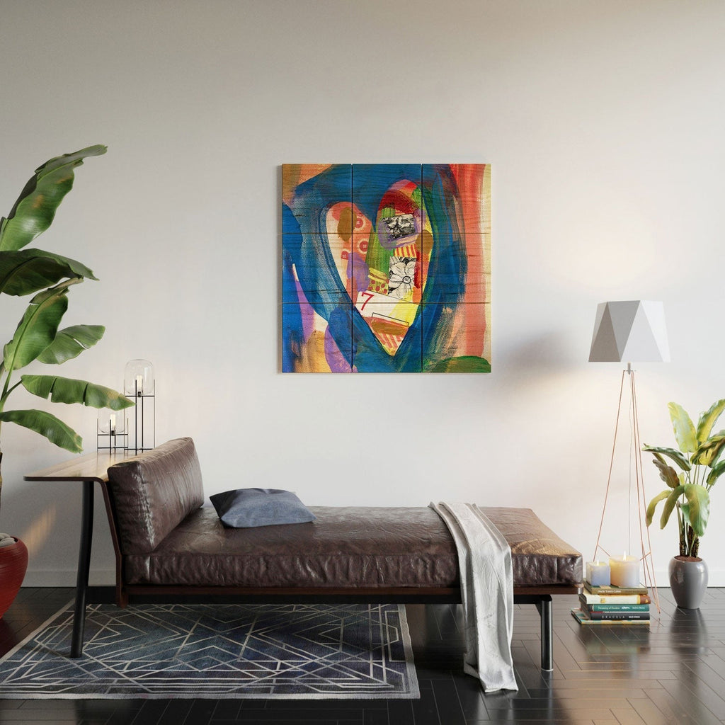 Natalie Baca Lucky in Love Wood Wall Mural