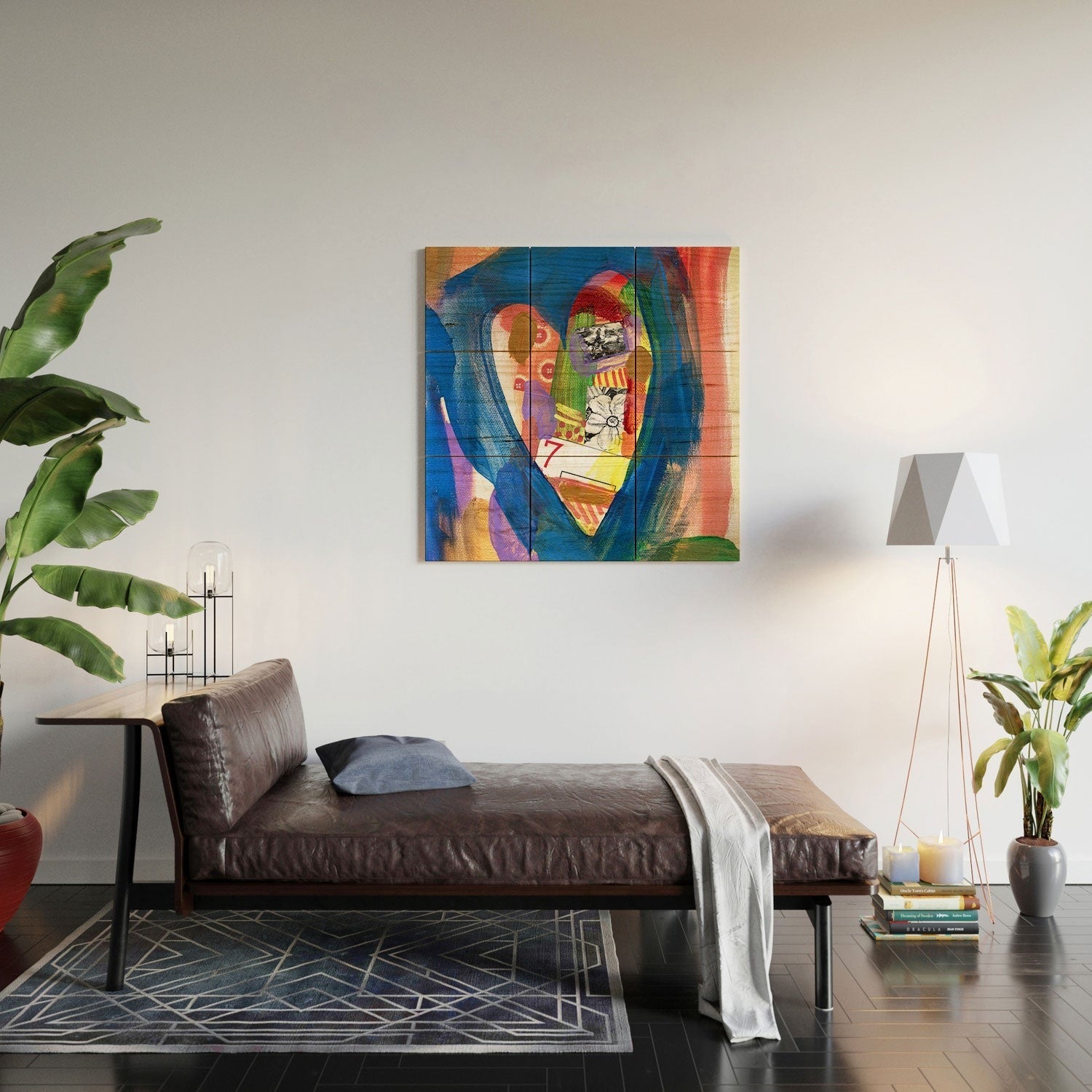 Natalie Baca Lucky in Love Wood Wall Mural