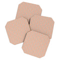 CoastL Studio Palm Scallop Coaster Set