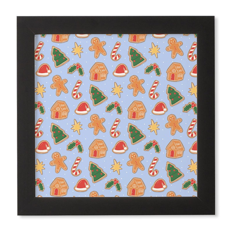 Love_Ryming Christmas Cookies Framed Wall Art