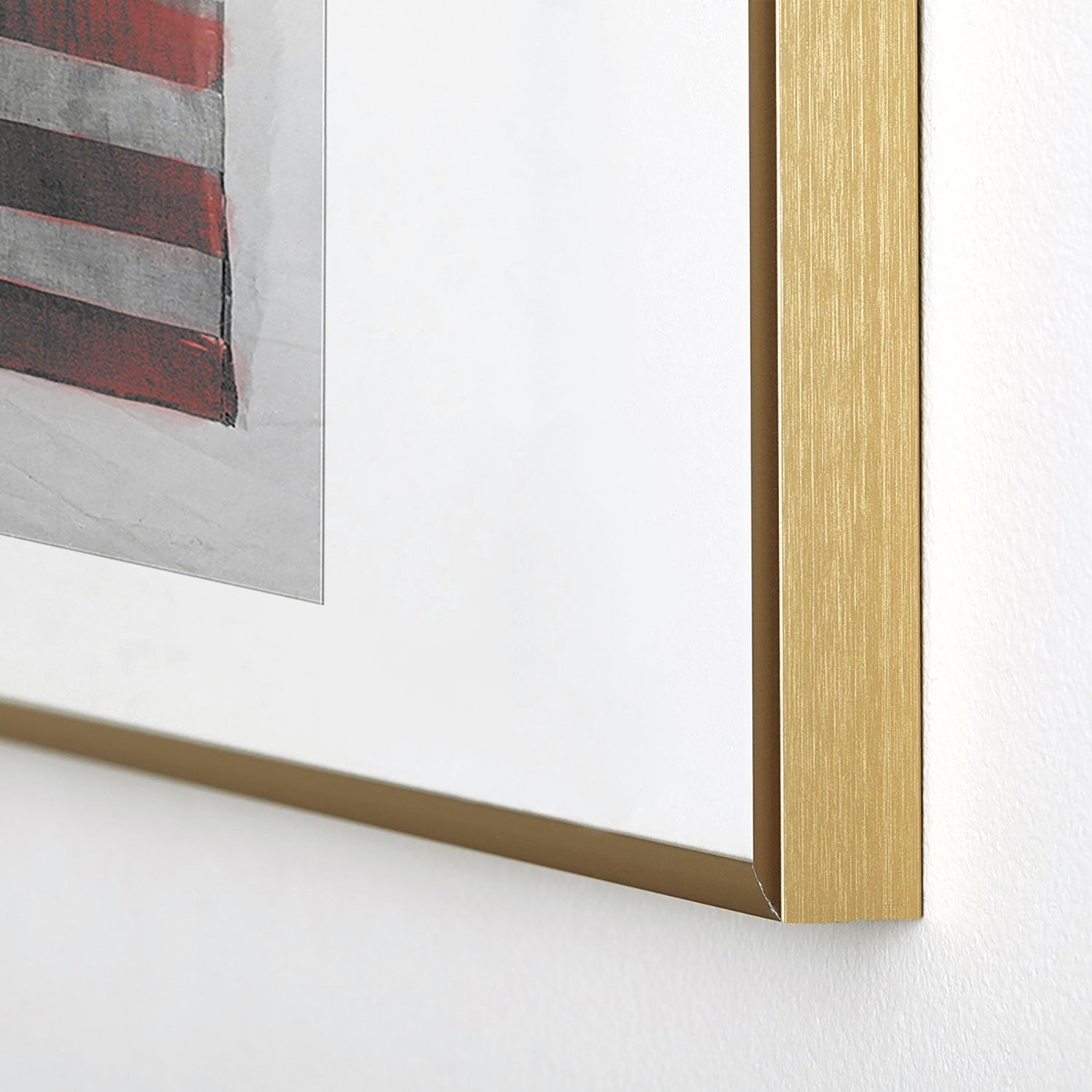 DENY Designs Flag Attributed to Elizabeth Schuyler Hamilton Metal Framed Art Print