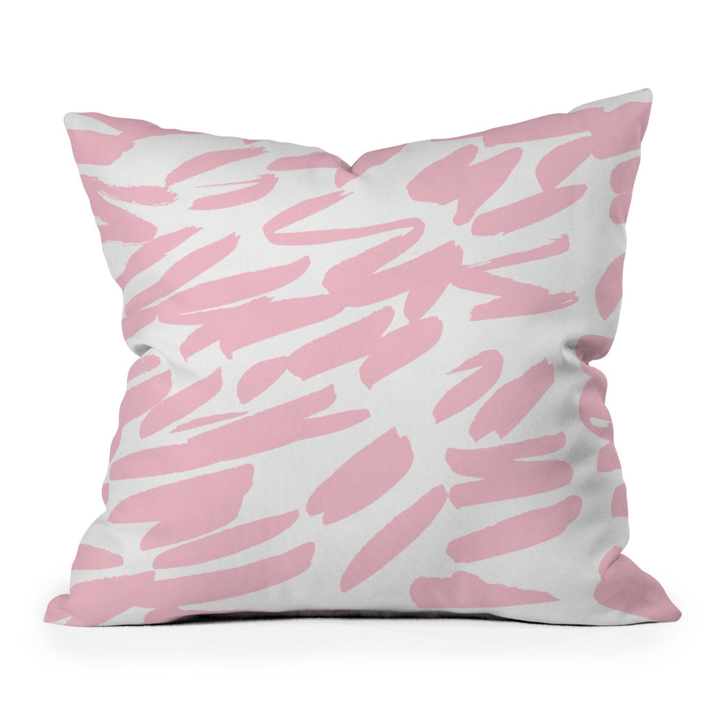 Rebecca Allen Dances No 1 Throw Pillow