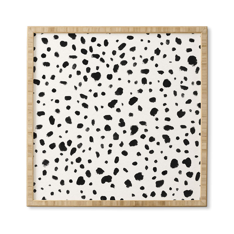 Rebecca Allen Miss Monroes Dalmatian Framed Wall Art
