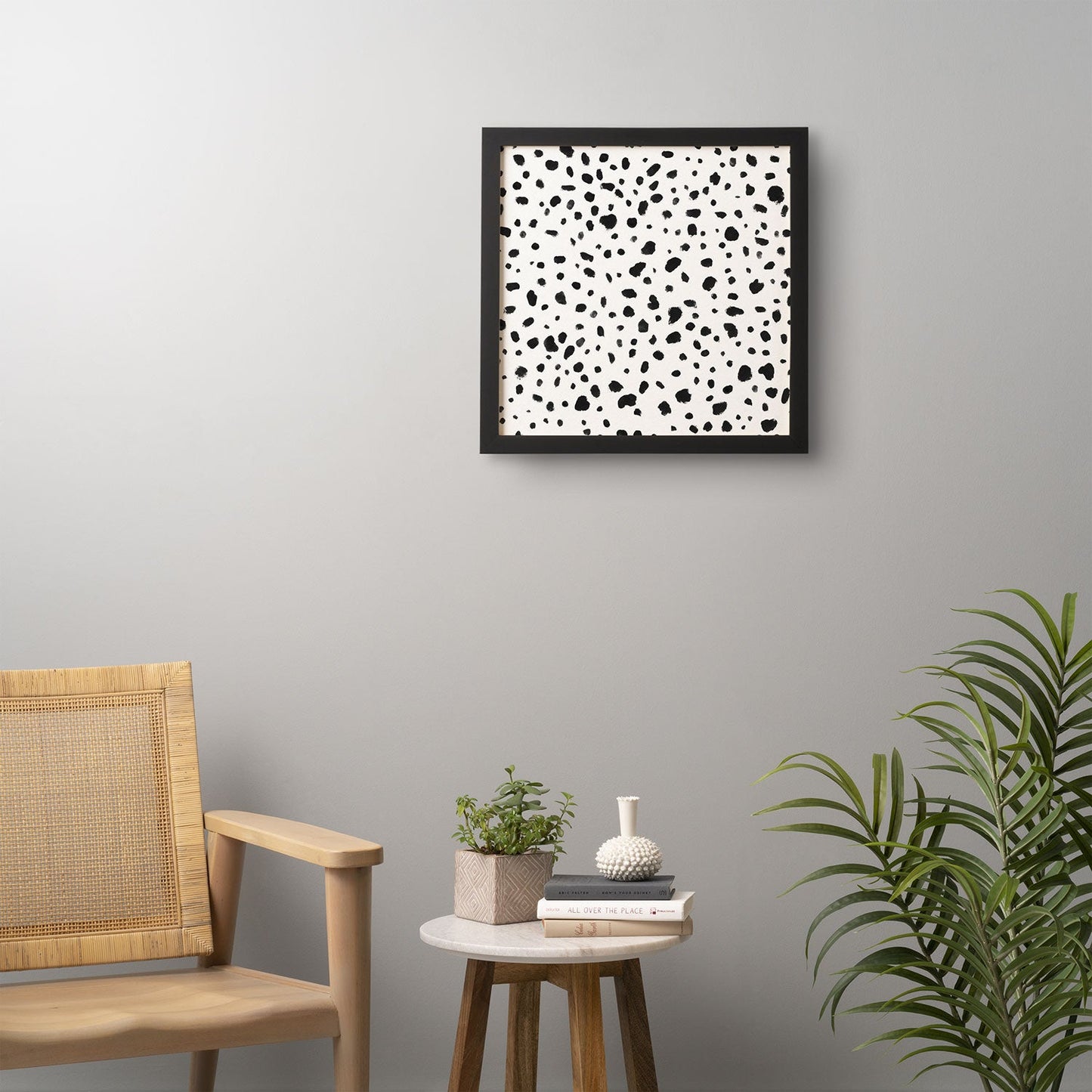 Rebecca Allen Miss Monroes Dalmatian Framed Wall Art