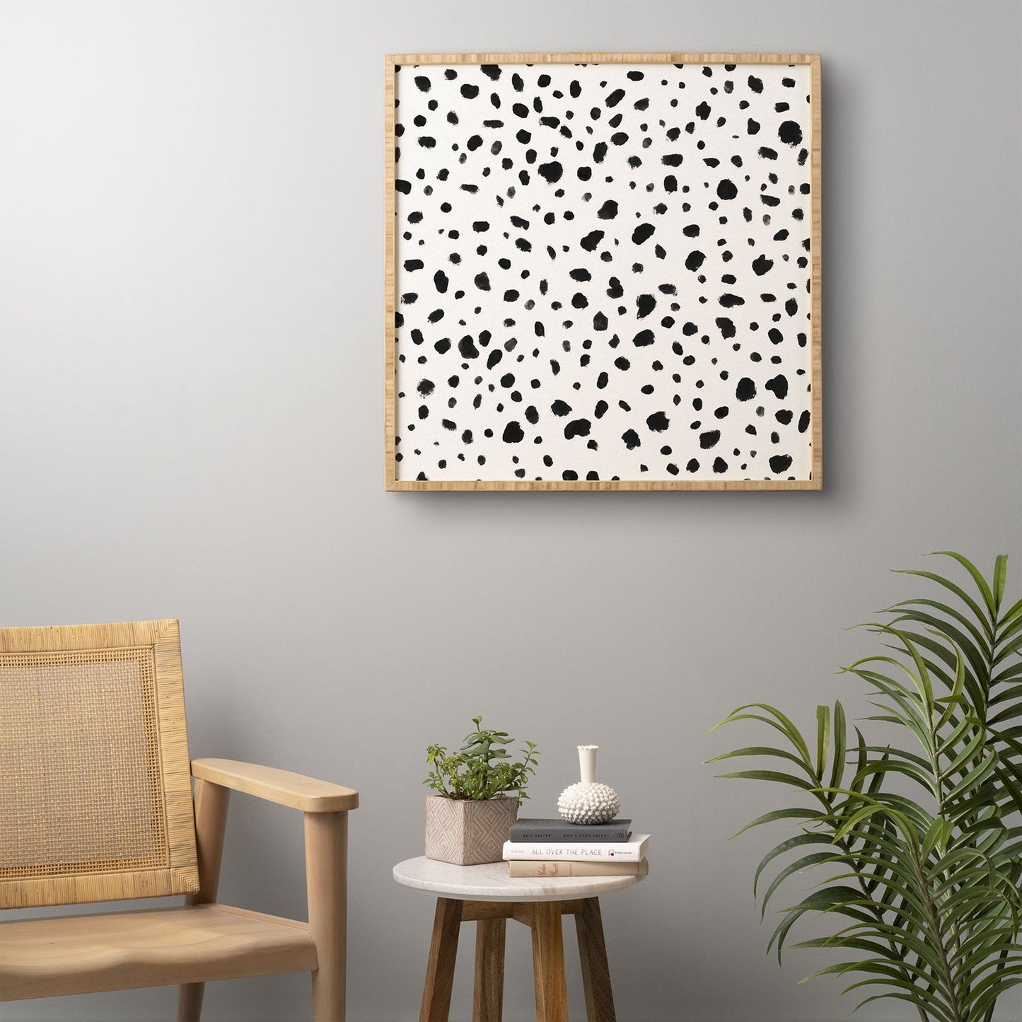 Rebecca Allen Miss Monroes Dalmatian Framed Wall Art