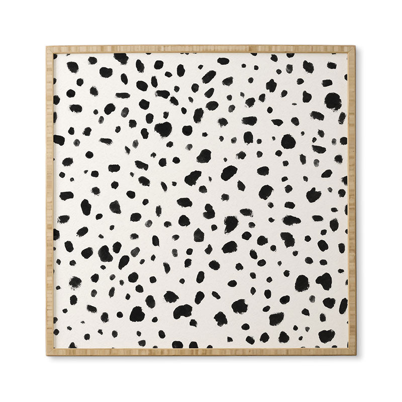 Rebecca Allen Miss Monroes Dalmatian Framed Wall Art