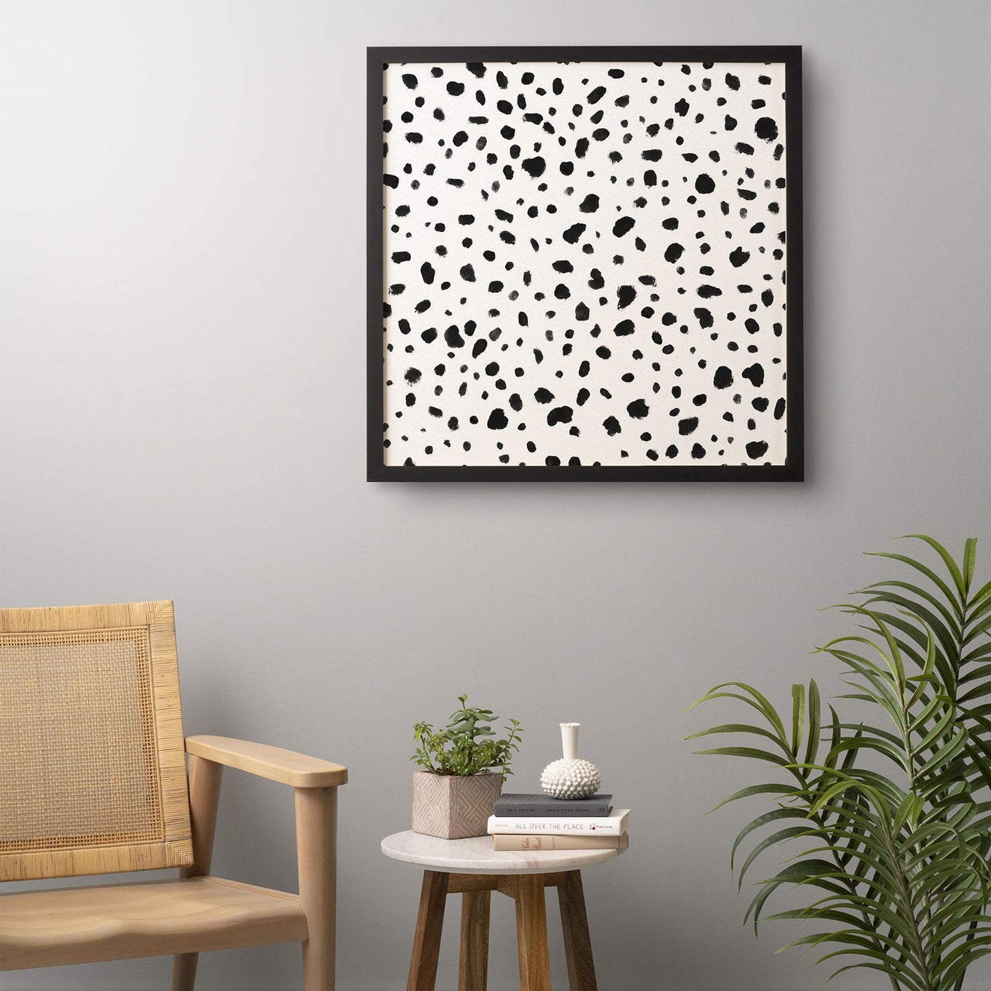 Rebecca Allen Miss Monroes Dalmatian Framed Wall Art