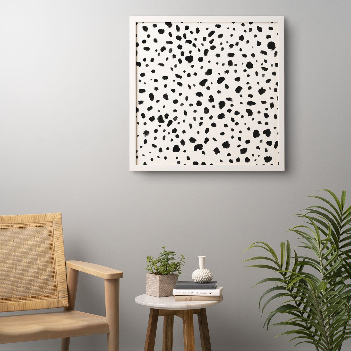 Rebecca Allen Miss Monroes Dalmatian Framed Wall Art