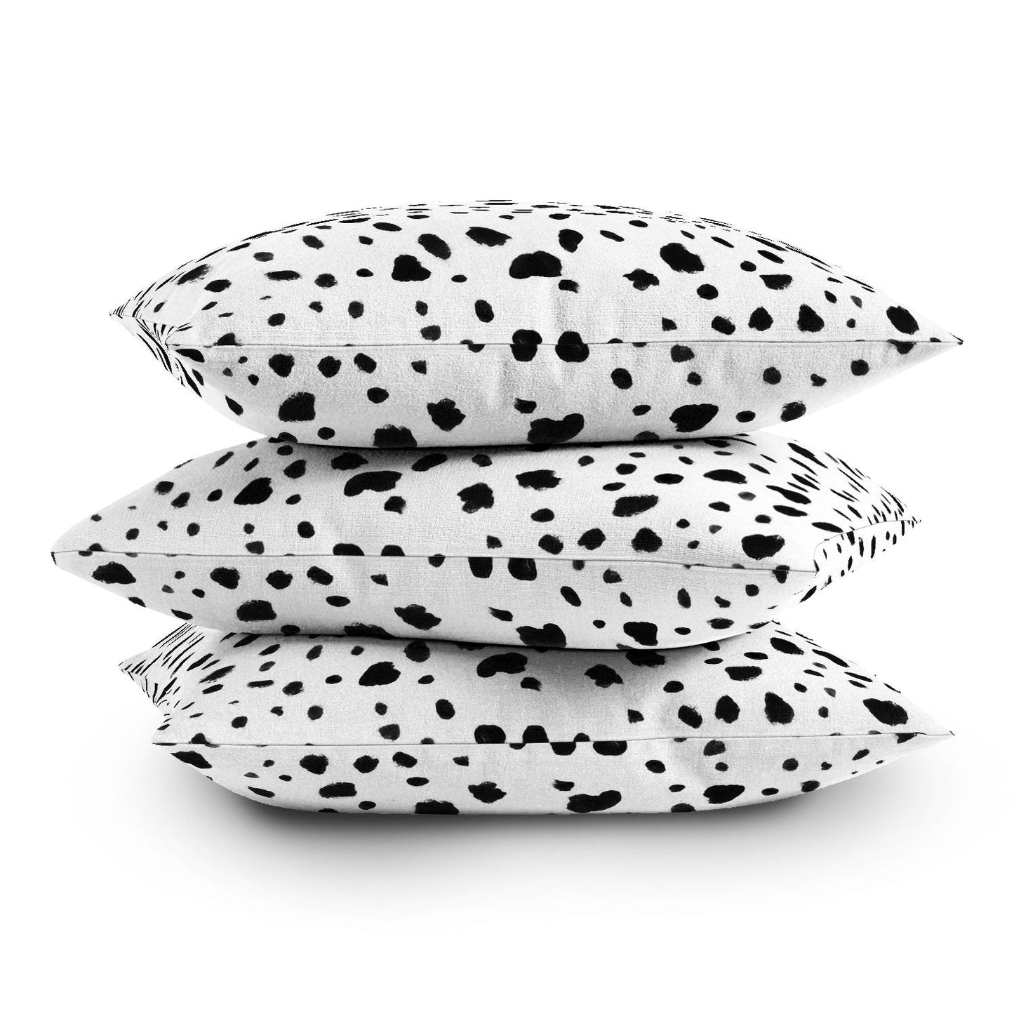 Rebecca Allen Miss Monroes Dalmatian Outdoor Throw Pillow