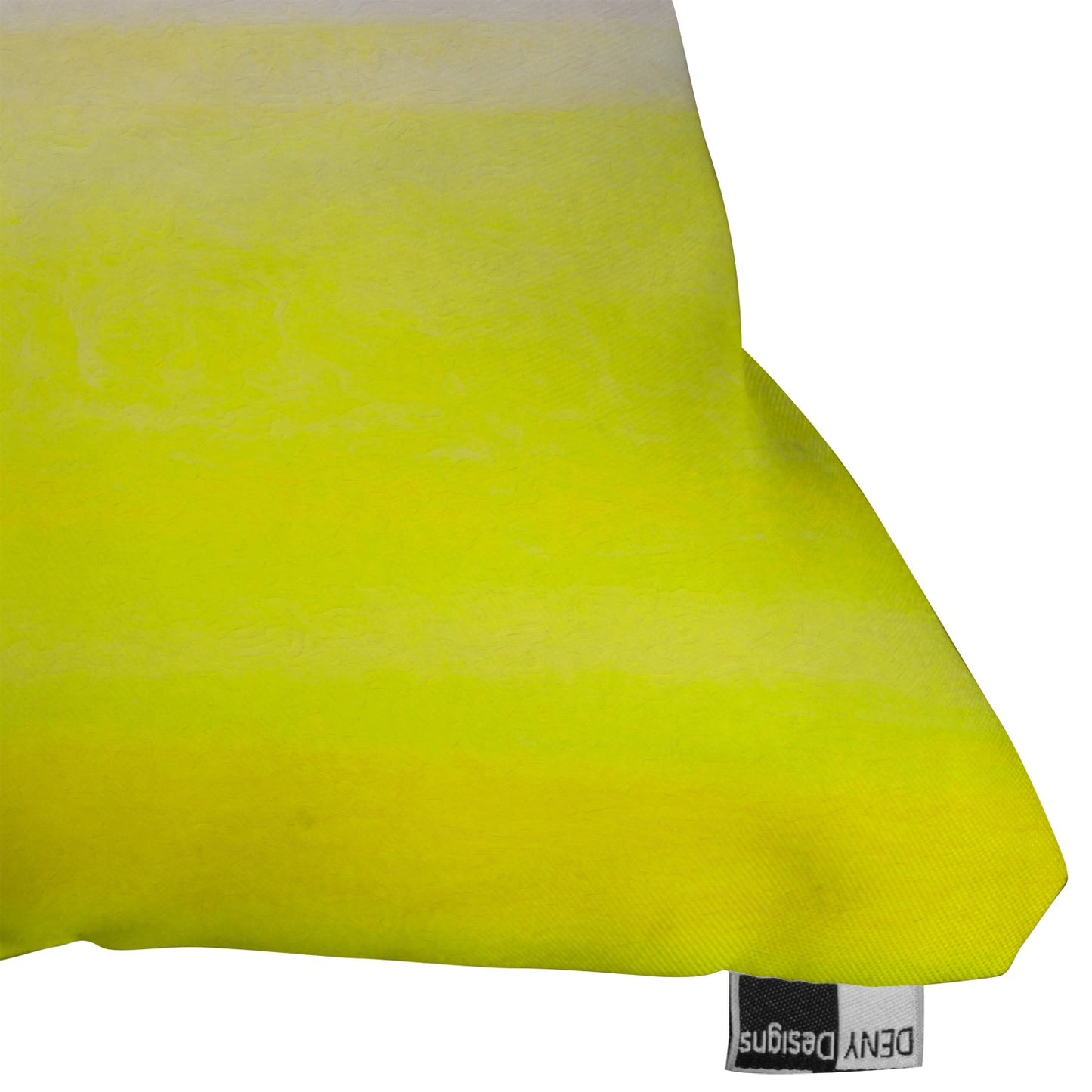 Rebecca Allen When Pink Met Yellow Throw Pillow