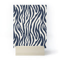 Avenie BR Navy Tiger Stripes Mini Art Print