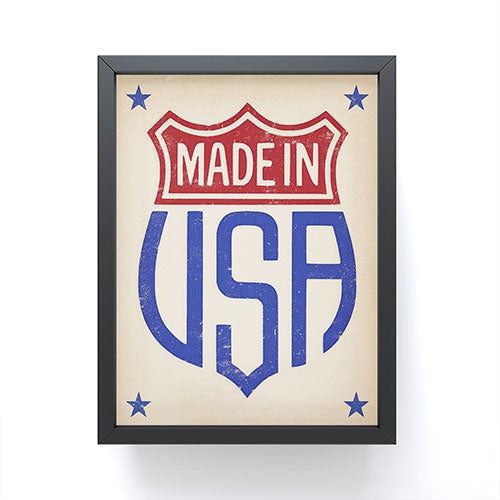DENY Designs Made in USA Framed Mini Art Print