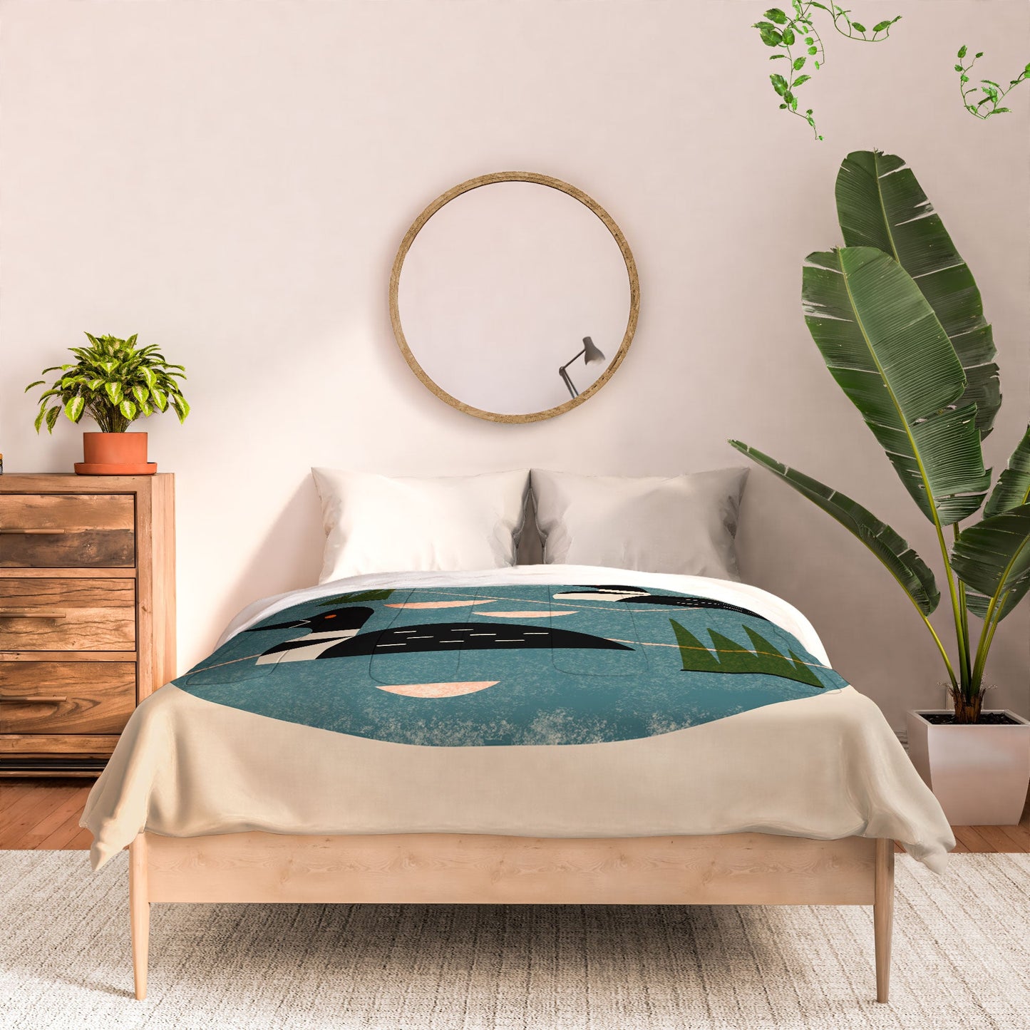 Renea L Thull Loon Lake Comforter