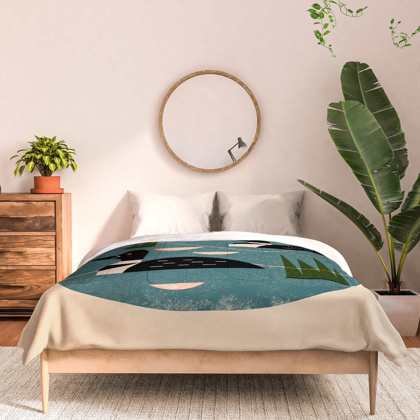 Renea L Thull Loon Lake Comforter