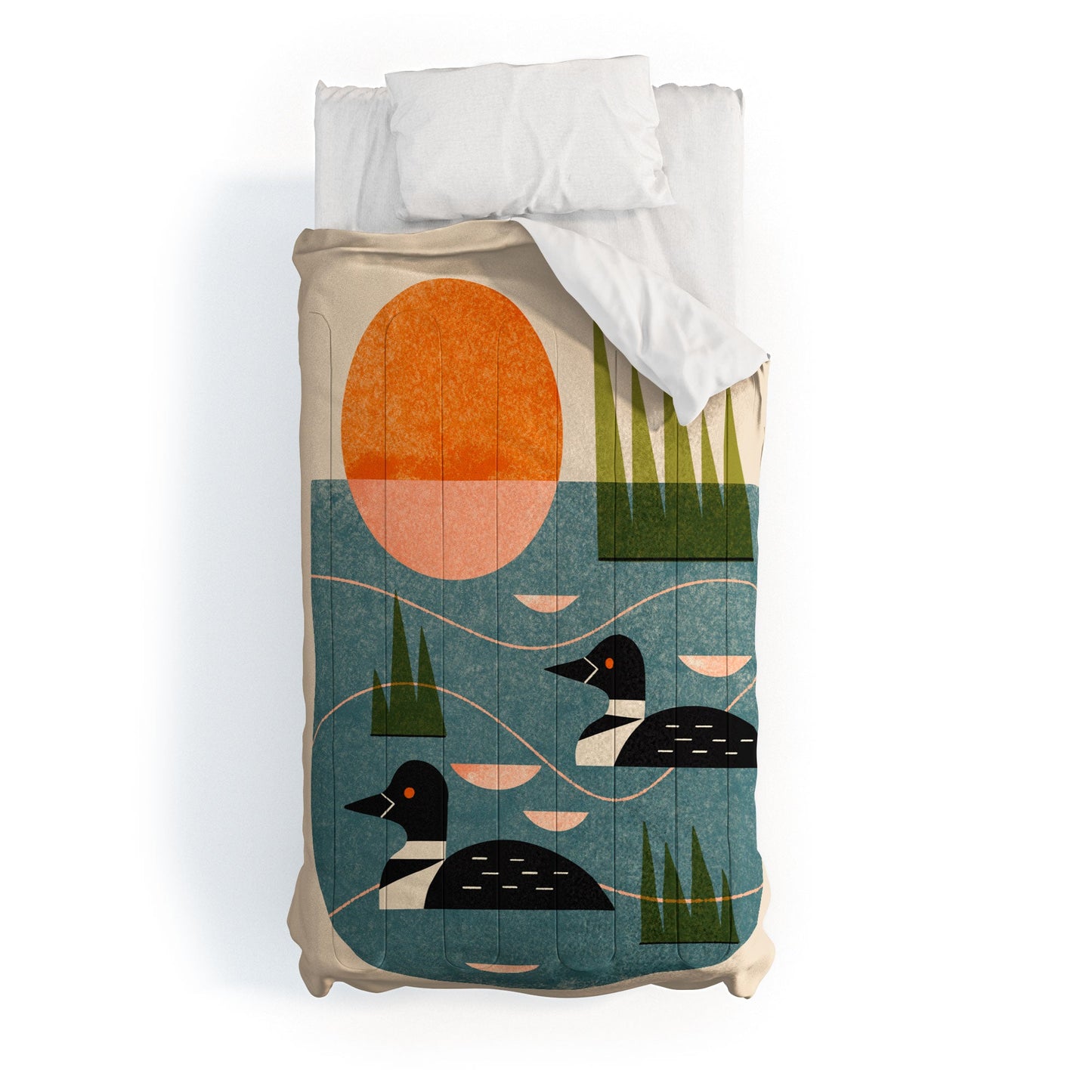 Renea L Thull Loon Lake Comforter