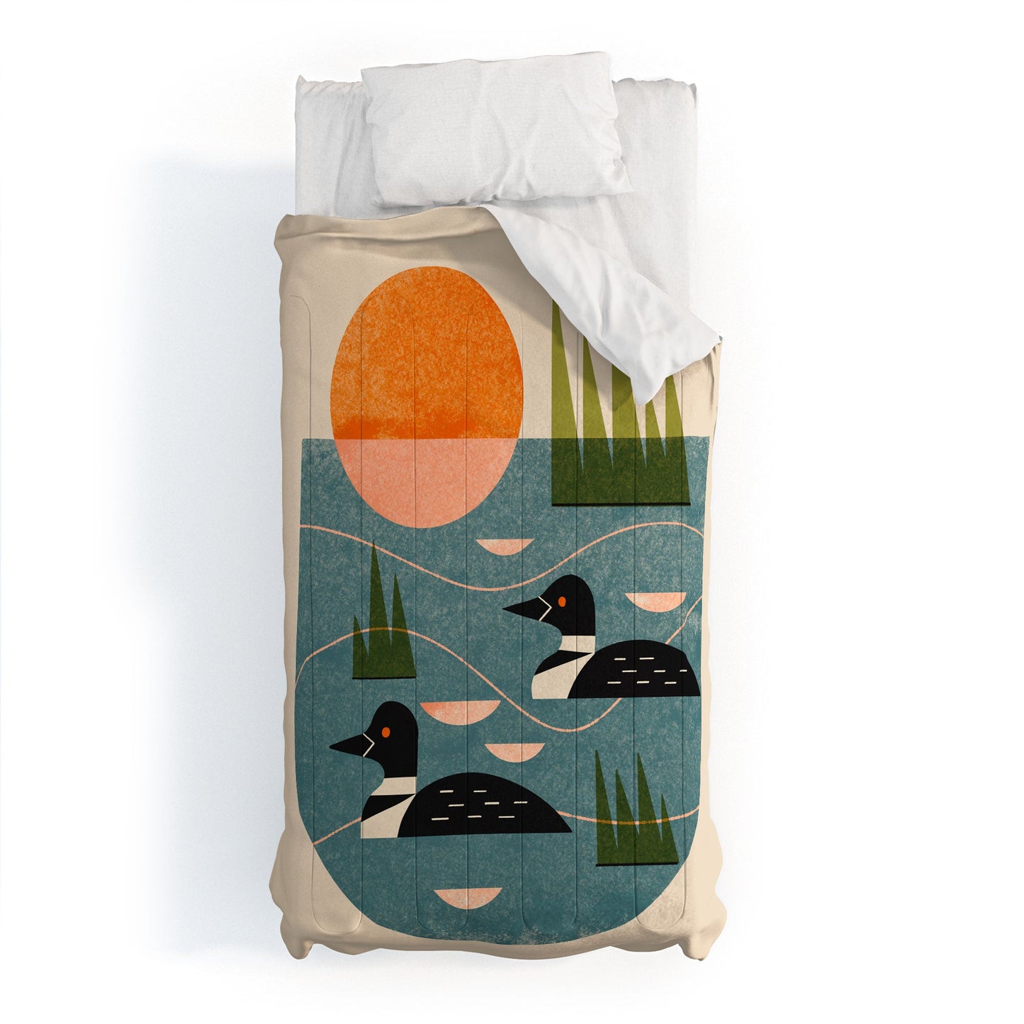 Renea L Thull Loon Lake Comforter
