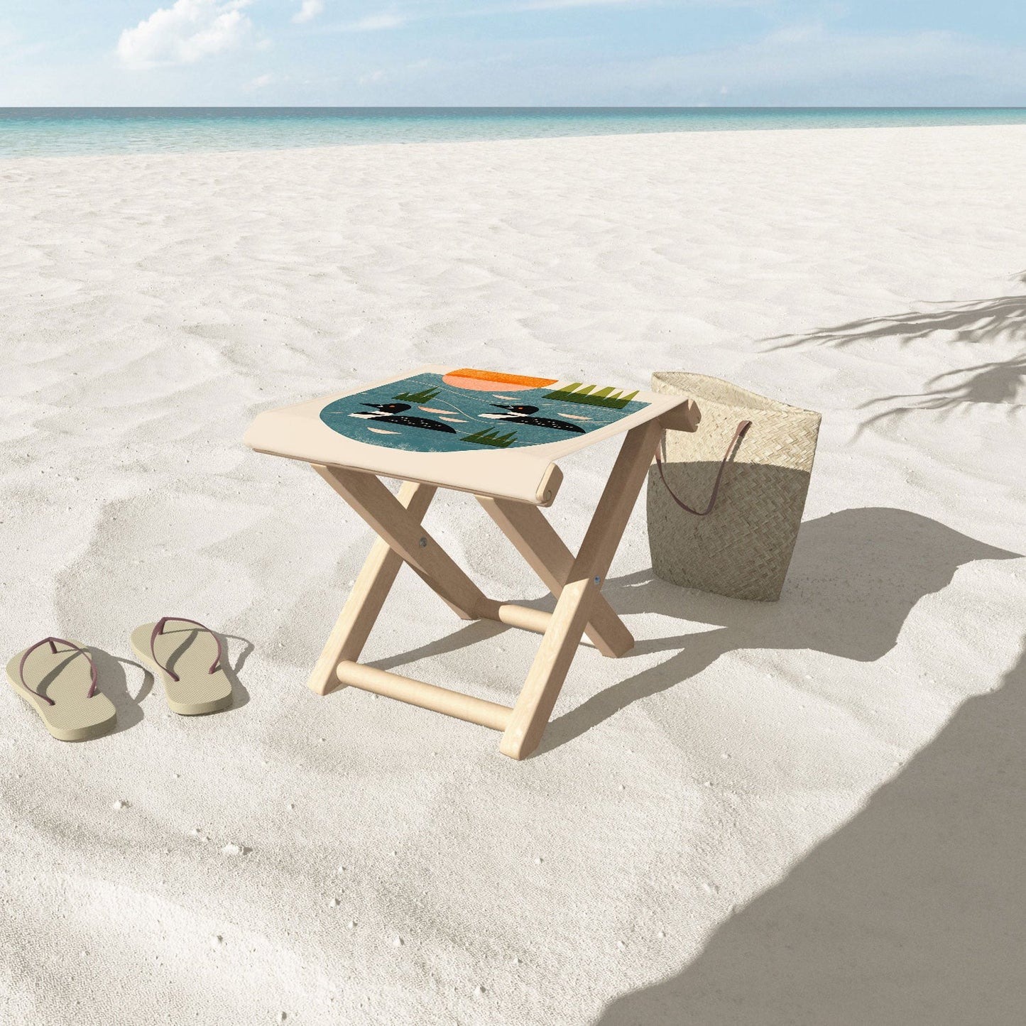Renea L Thull Loon Lake Folding Stool