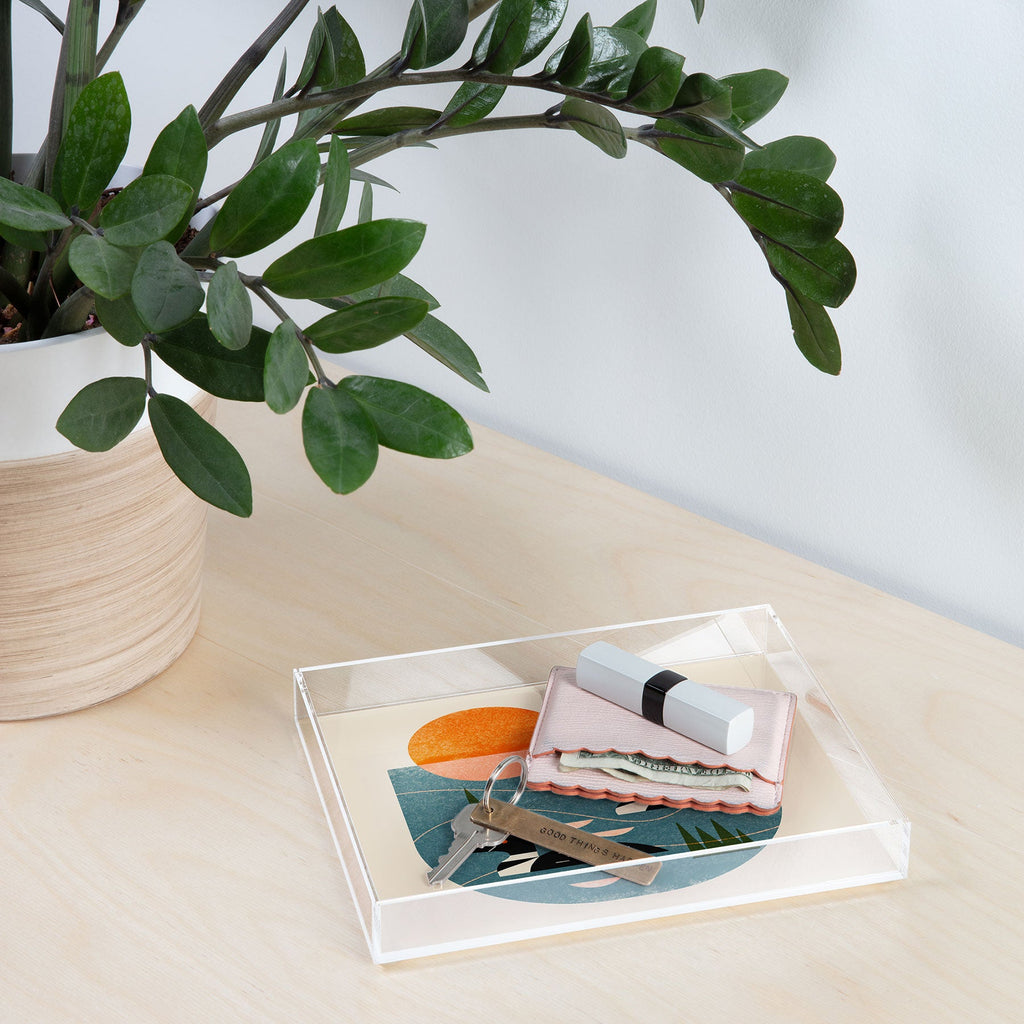 Renea L Thull Loon Lake Acrylic Tray