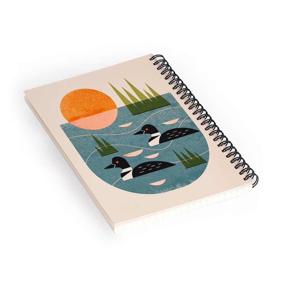 Renea L Thull Loon Lake Spiral Notebook