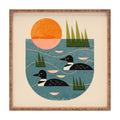 Renea L Thull Loon Lake Square Tray