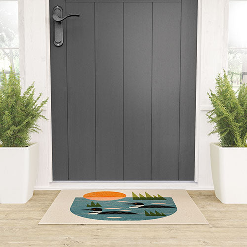 Renea L Thull Loon Lake Welcome Mat