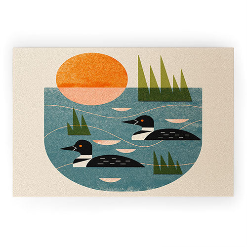 Renea L Thull Loon Lake Welcome Mat